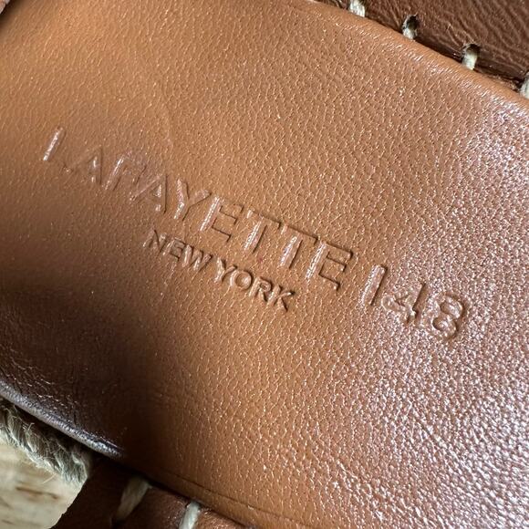 Lafayette 148 Margot Platform Espadrille Wedge Sandals Women's Sz 36 (US 6) NEW - Picture 7 of 9